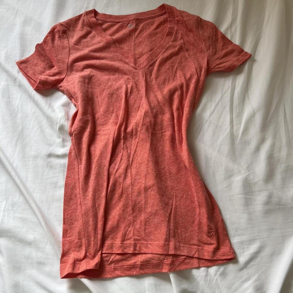 Orange Tight Define Shirt Dm 4 Cae